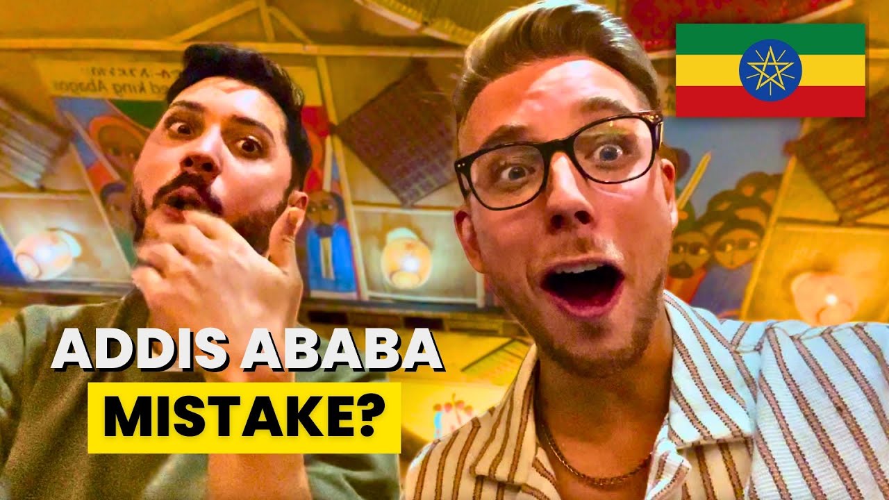 13-ЧАСОВАЯ ПЕРЕСАДКА в Аддис-Абебе: ВПЕРВЫЕ пробую эфиопскую еду!!