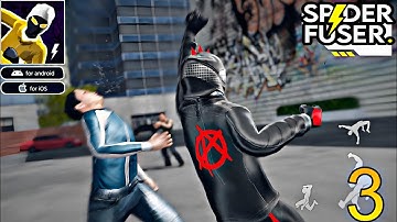 Spider Fuser Gameplay Walkthrough (Part 3 ) | iOS / Android