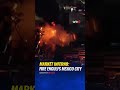 Massive fire rips through Mexico City market, suspected fireworks spark blaze