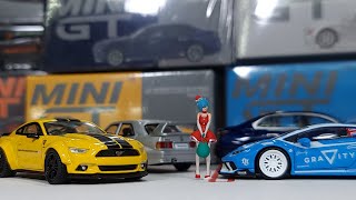 ESSAN Show Porsche 911 GT3 RS BlackOrange, GRAVITY Huracan LBWK Crowd Fav Casting? | V2 Mini GT Ep81