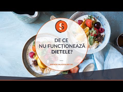 Eveniment LIVE - De ce nu funcționează dietele?