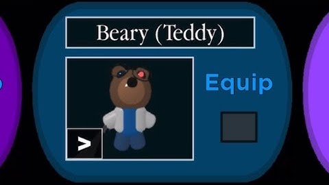 PIGGY [BOOK 2] NEW BEARY ALT SKIN!! (Concept By @wamongus)