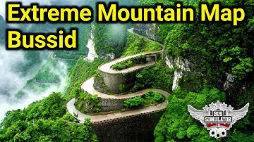 Extreme Mountain  Map Mod for Bus Simulator Indonesia | Mountain Map Mod Bussid | Map Mod for Bussid