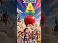 A for Apple 🍎 | Fun Kids Learning Animation #shorts