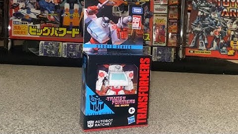 Transformers the movie 86 studio series core class ratchet complete transformation process video SS