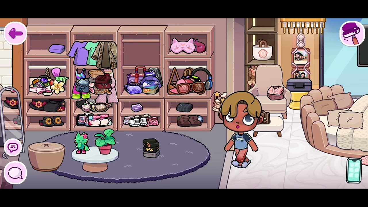 Morning routine avec un bébé sur avatar world