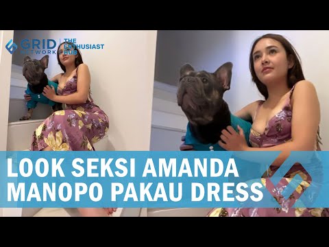 Dandanannya Makin Dewasa, Begini Look Seksi Amanda Manopo Pakai Dress!