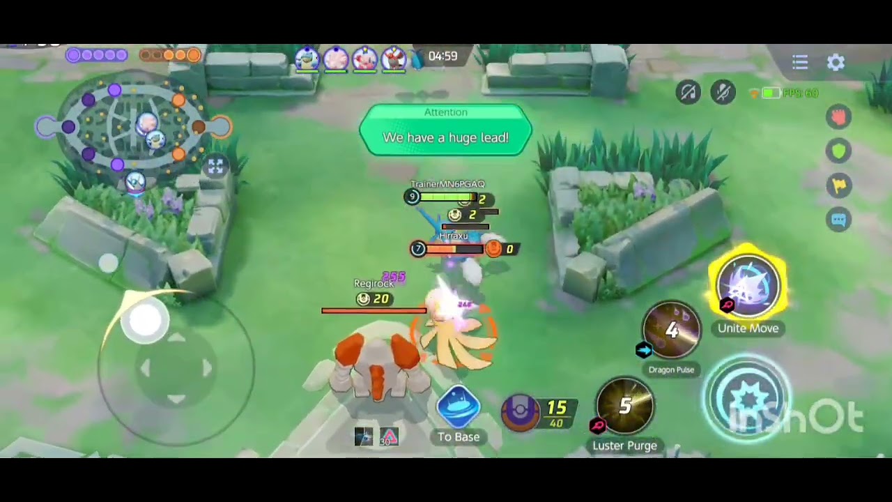 Pokémon unite with my friend 