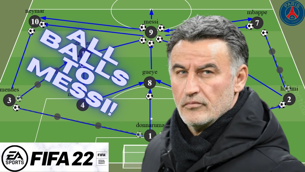 FIFA 22 BEST NEW PSG FORMATION AND TACTICS (UPDATE 1.27) YouTube