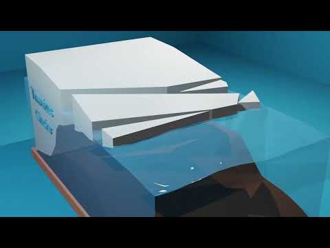 Animation of Thwaites Glacier Grounding Line