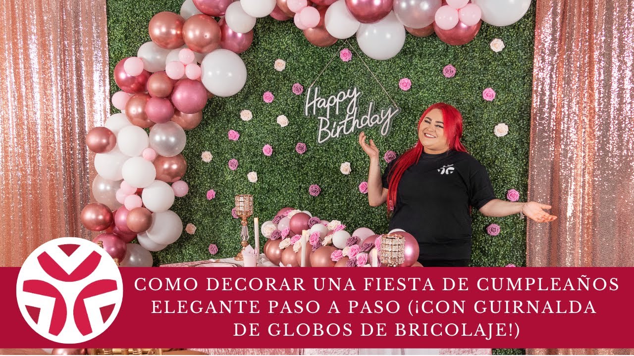 Decoración para cumpleaños. Decoraciones bonitas para eventos