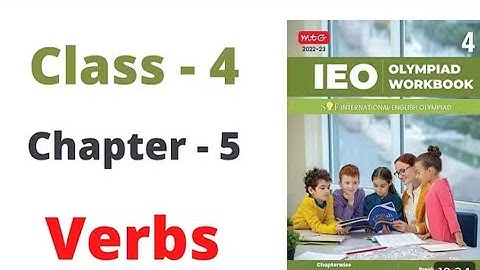 Class 4 English Olympiad | Chapter 5 Verbs and pronoun |IEO | Class 4 Olympiad#englisholympiad#ieo 