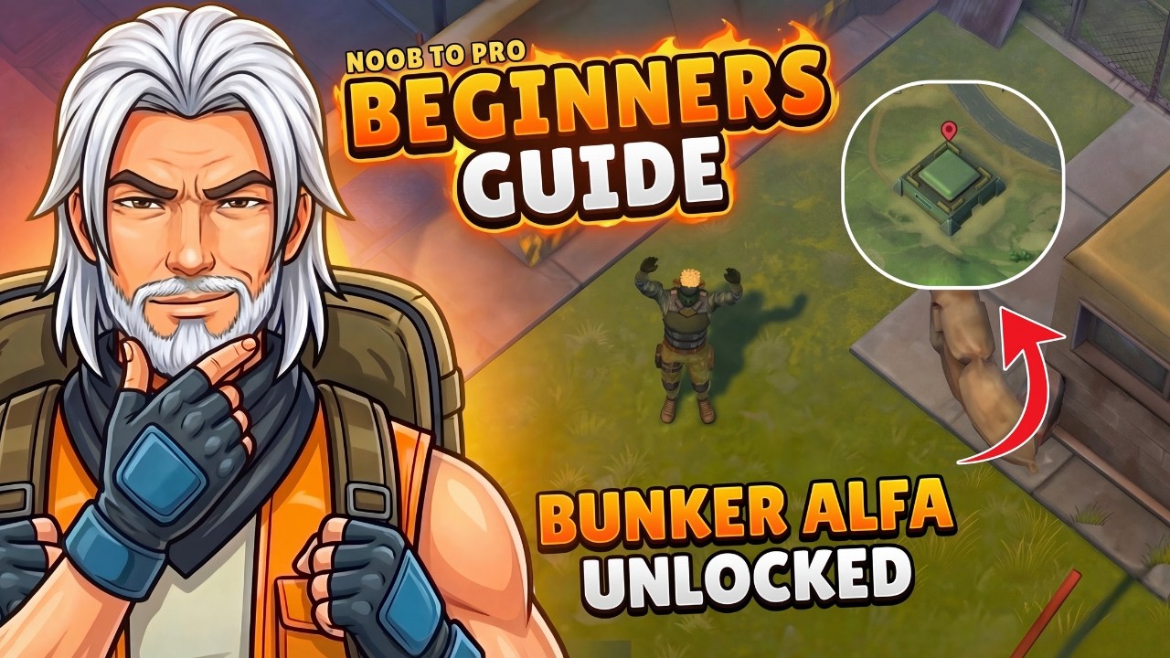 BUNKER ALFA UNLOCKED l BEGINNERS GUIDE l LAST DAY ON EARTH l LDOE