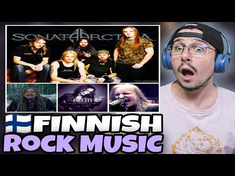 Reacting to Finnish Rock & Metal 🇫🇮😮 (HIM, Wintersun, Finntroll & More)