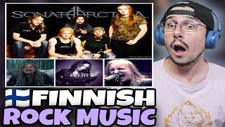 Reacting to Finnish Rock & Metal 🇫🇮😮 (HIM, Wintersun, Finntroll & More)