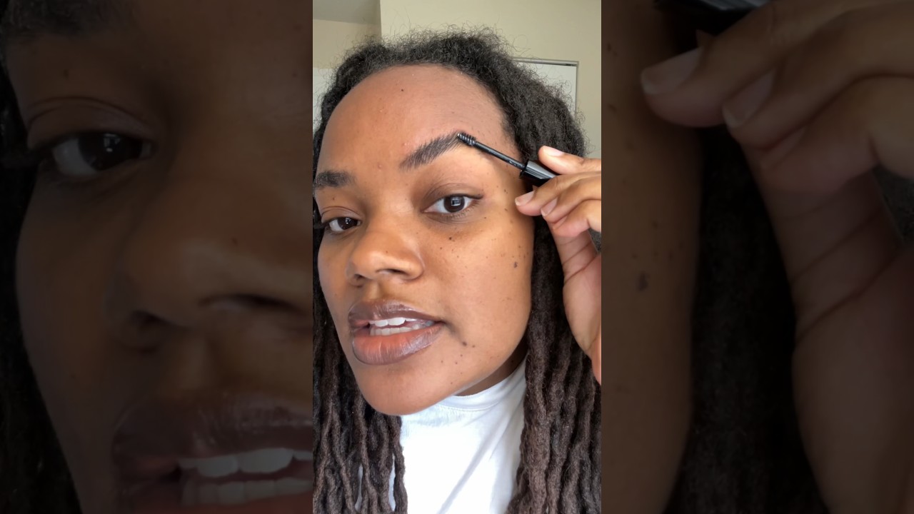 Обзор/урок по использованию клея для бровей NYX 