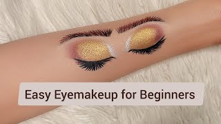 Easy Eyemakeup Tutorial for Beginners | Step by Step Eyemakeup Tutorial