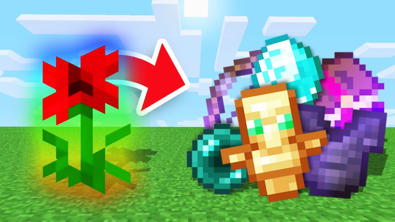 Minecraft, But Flowers Are OP