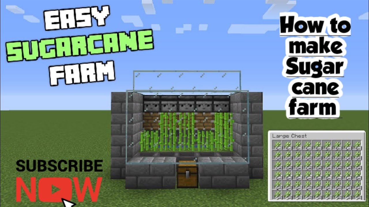 How to make suger cane farm - YouTube