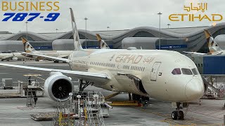 🇦🇪 Abu Dhabi AUH - Sydney SYD 🇦🇺 BUSINESS CLASS Etihad Boeing 787-9 Dreamliner FLIGHT REPORT