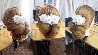 Tóc cưới đẹp và đơn giản | Simple soft bridal updo screenshot 2