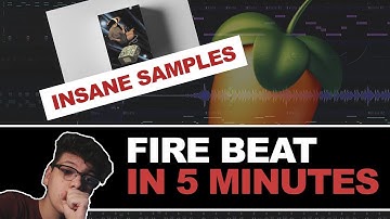 Making Beats w/ FIRE Samples [OZ, Cubeatz, etc.] | FL Studio Tutorial