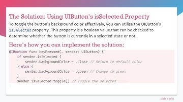 How to Toggle UIButton Background Color on Every Second Tap in Swift?