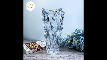 Lọ Hoa Pha Lê Tiệp Khắc Cao Cấp Waterfall Treasury Bohemia