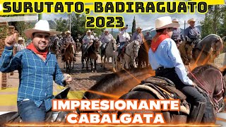 IMPRESIONANTE Y EXITOSA CABALGATA. SURUTATO 2023. BADIRAGUATO, SINALOA.