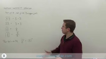 [RévisionsBac.com] - Complexe conjugué et opérations