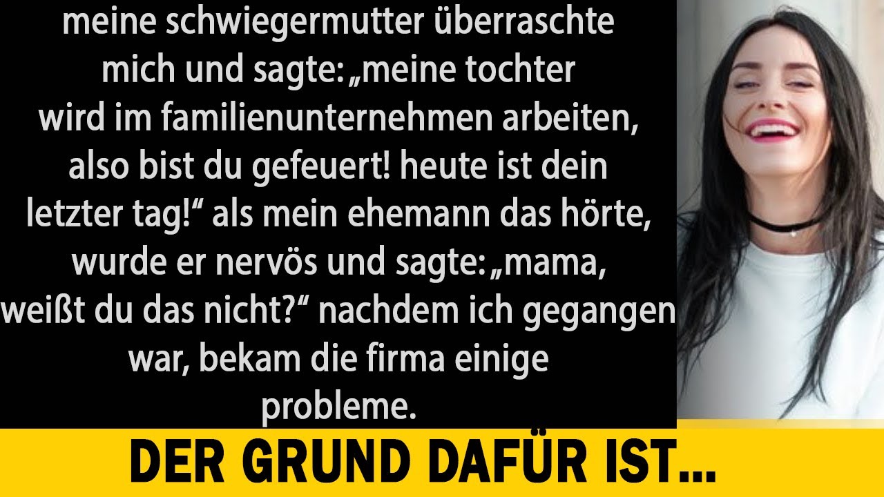 Schwiegermutter schrie: „Du bist gefeuert!“ – und verlangte, dass meine Tochter mich ersetzt!
