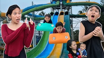 COBAIN SEMUA WAHANA EKTRIM DI KOLAM RENANG !!? Yogafamilly