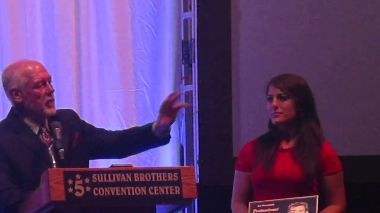 Tully Blanchard and Tessa Blanchard Hall of Fame YouTube