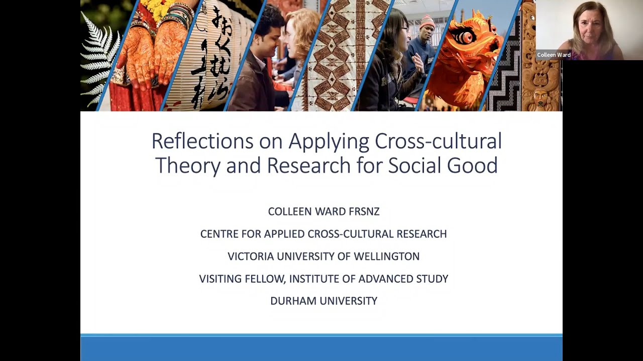 Applying Cross Cultural Theory & Research for Social Good by Colleen ...
