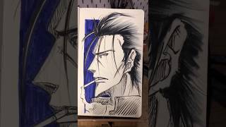 Drawing Hajime Saito, Rival From Series Drawing Everyday, Day 83