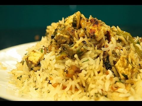 How To Cook Paneer Biryani By Archana | India Food Network