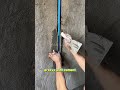 Flawless Wall Finish Concealed Hot &amp; Cold Water Pipe Installation.#shorts #construction #shortvideo