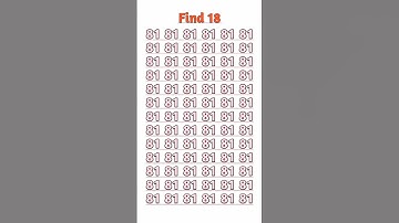 Find odd numbers #iqtest #integers #maths #gkquestion #puzzle #quiz #trending #viral #video