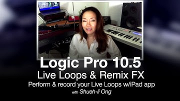 Logic Pro 10.5 Live Loops Pt2: Triggering w/RemixFX  (iPad app)