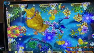 Bulls Horn Shooting Fish Machine Arcade Skilled Fish Game Gambling Fish Table Game Board For Sale screenshot 1
