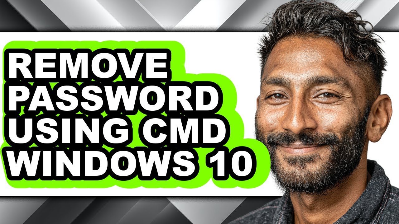 How to Remove Password Using Cmd Windows 10 (only Way) - YouTube