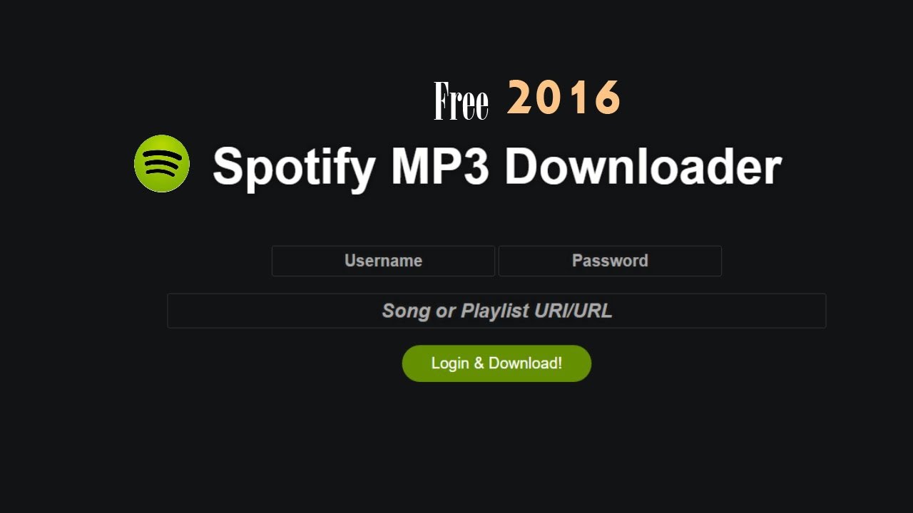 download spotify song mp3