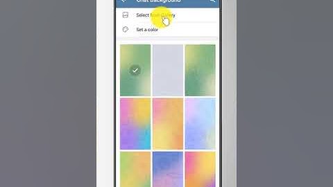 How Do I Change the Chat Background on Telegram App #shorts