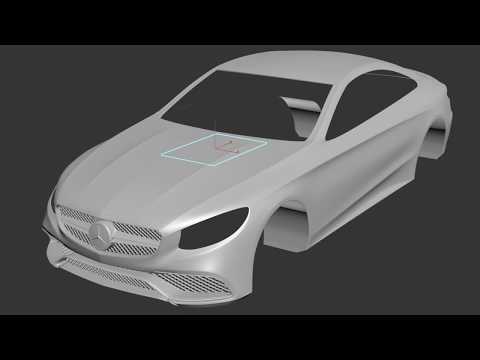 Mercedes S63 AMG | 3Ds Max Modeling Timelapse