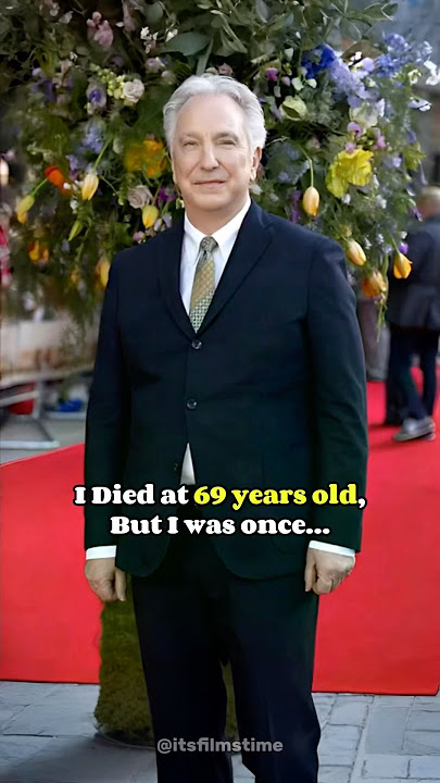 RIP Alan Rickman (1946-2016) - Legendary Journey of True Gentleman Behind Severus Snape, Hans Gruber