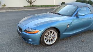 4K Review 2003 BMW Z4 Convertible with 5-Speed Manual & 5K Miles Virtual Test-Drive & Walk-around by Cars Trucks Buses 717 views 5 months ago 16 minutes