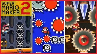 Super Mario Maker 2 Compilation #5 - Platforms, Spinies and Volcano!