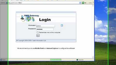 Send SMS from Microsoft Visual FoxPro- Configuring SQL to SMS