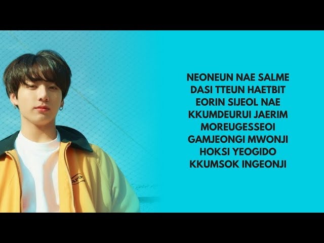 BTS JUNGKOOK - 'Euphoria' (Lyrics) class=