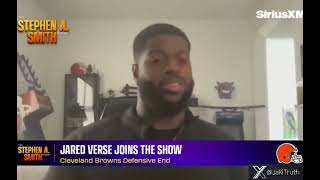 JARED VERSE MESSAGE TO THE NFL YOU WILL RESPECT THE BROWNS THIS YEAR!